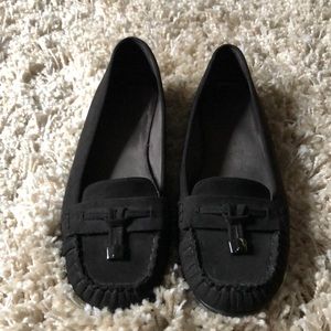 Aerosoles Black moccasin-style loafers